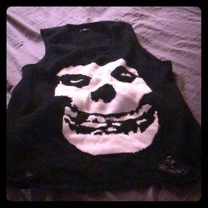 Misfits Iron Fist Sweater Tank
